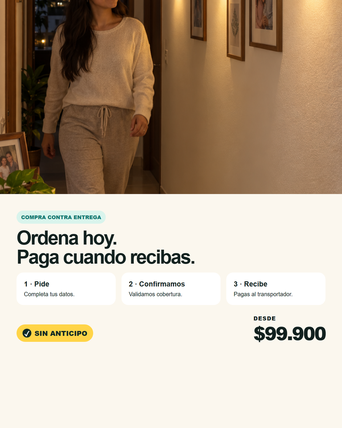 Contenido y especificaciones de Lámparas LED con Sensor de Movimiento — Pack x3