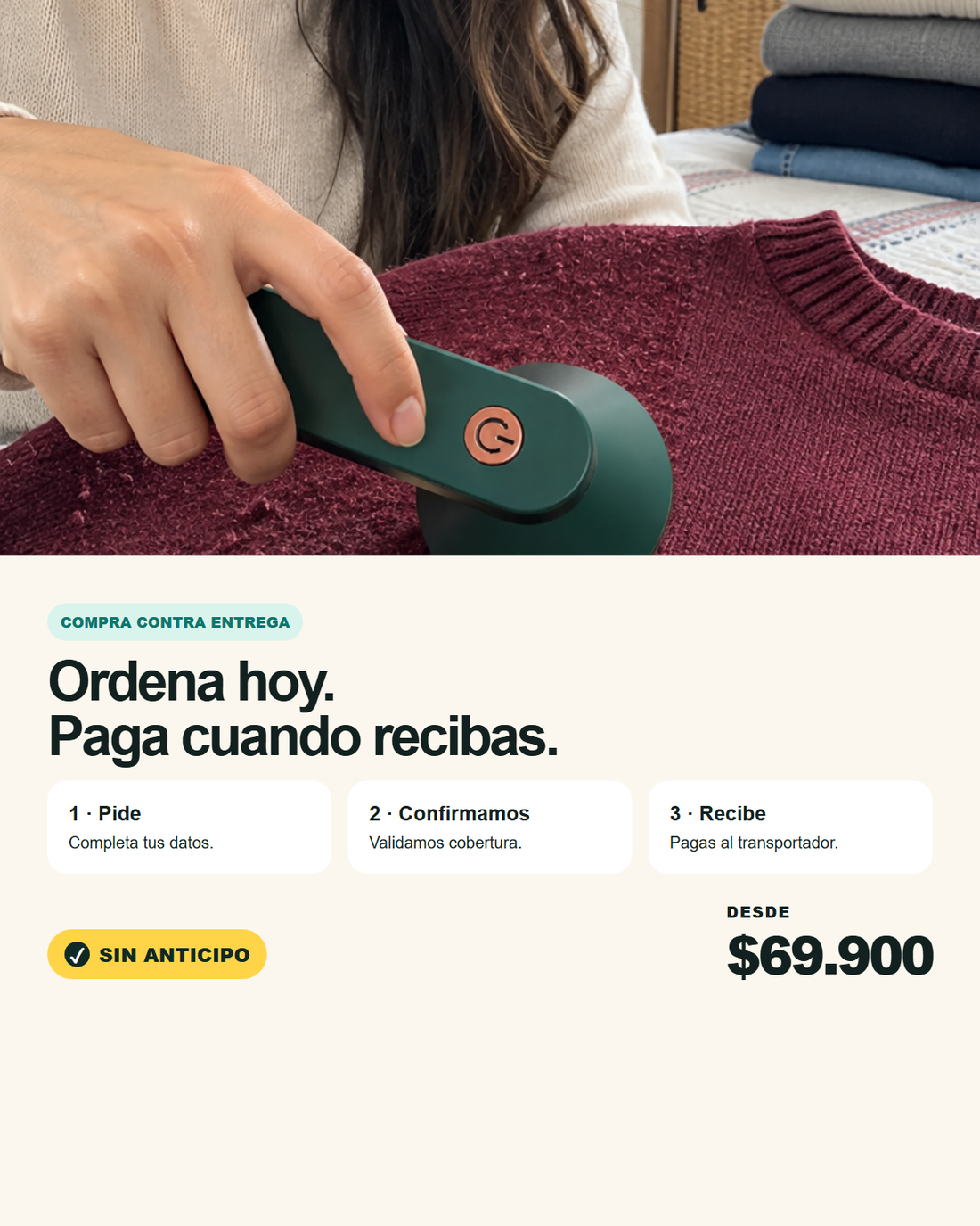 Contenido y especificaciones de Quitamotas Eléctrico Recargable