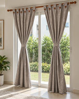 Cortinas Jacquard Blackout — Par 140×210 cm — detalle y contenido