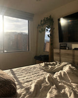 Cortinas Jacquard Blackout — Par 140×210 cm — necesidad que resuelve