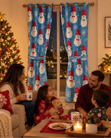 Cortina Navideña Decorativa — resultado esperado