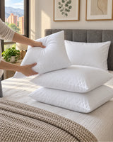 Pack x4 Almohadas de Fibra Siliconada 40×60 cm — mecanismo o preparación