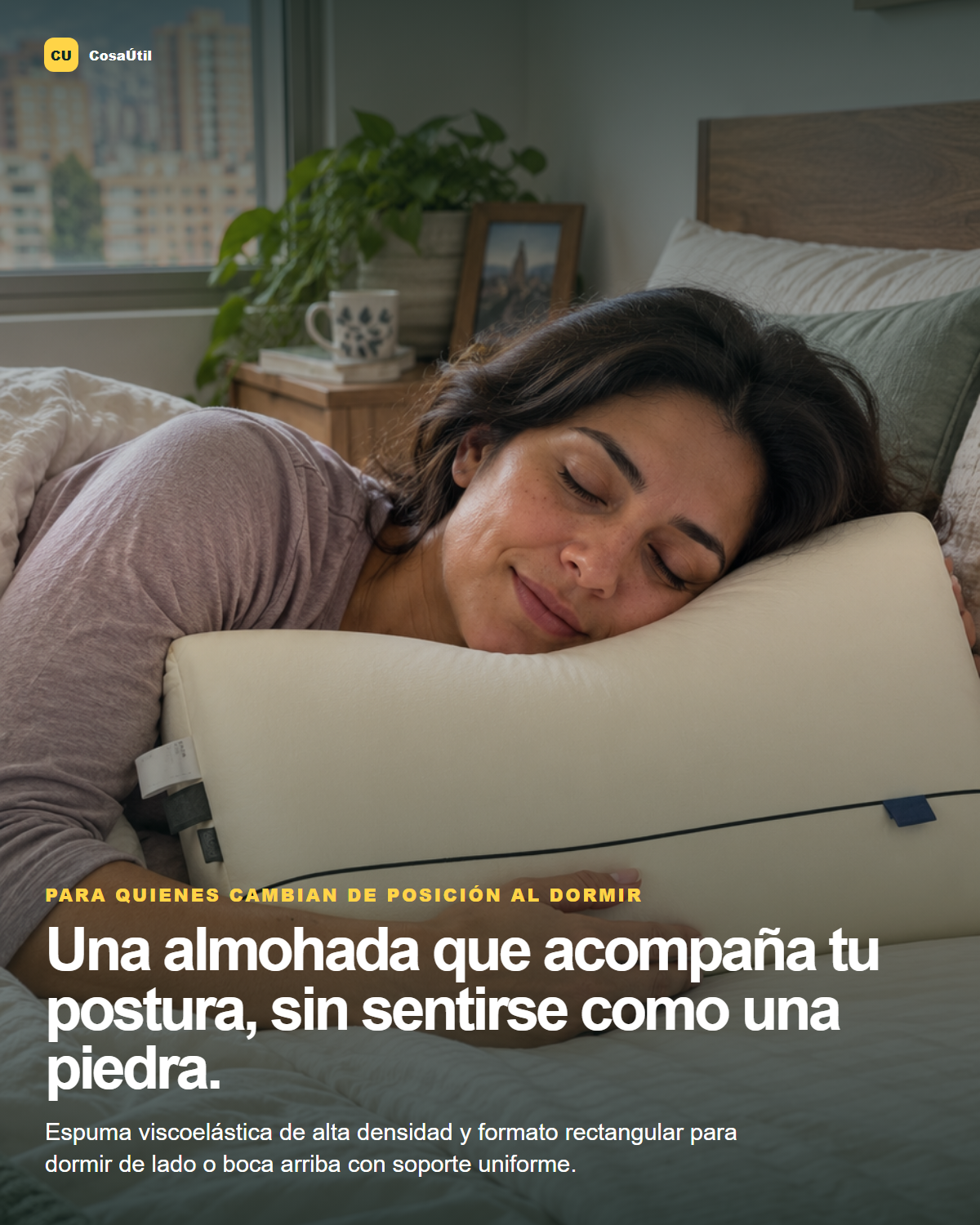 Almohada Cervical Viscoelástica CosaÚtil - imagen 1