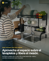 Organizador de Loza sobre Lavaplatos 65 cm - imagen 1