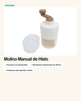 Molino Manual de Hielo - imagen 2