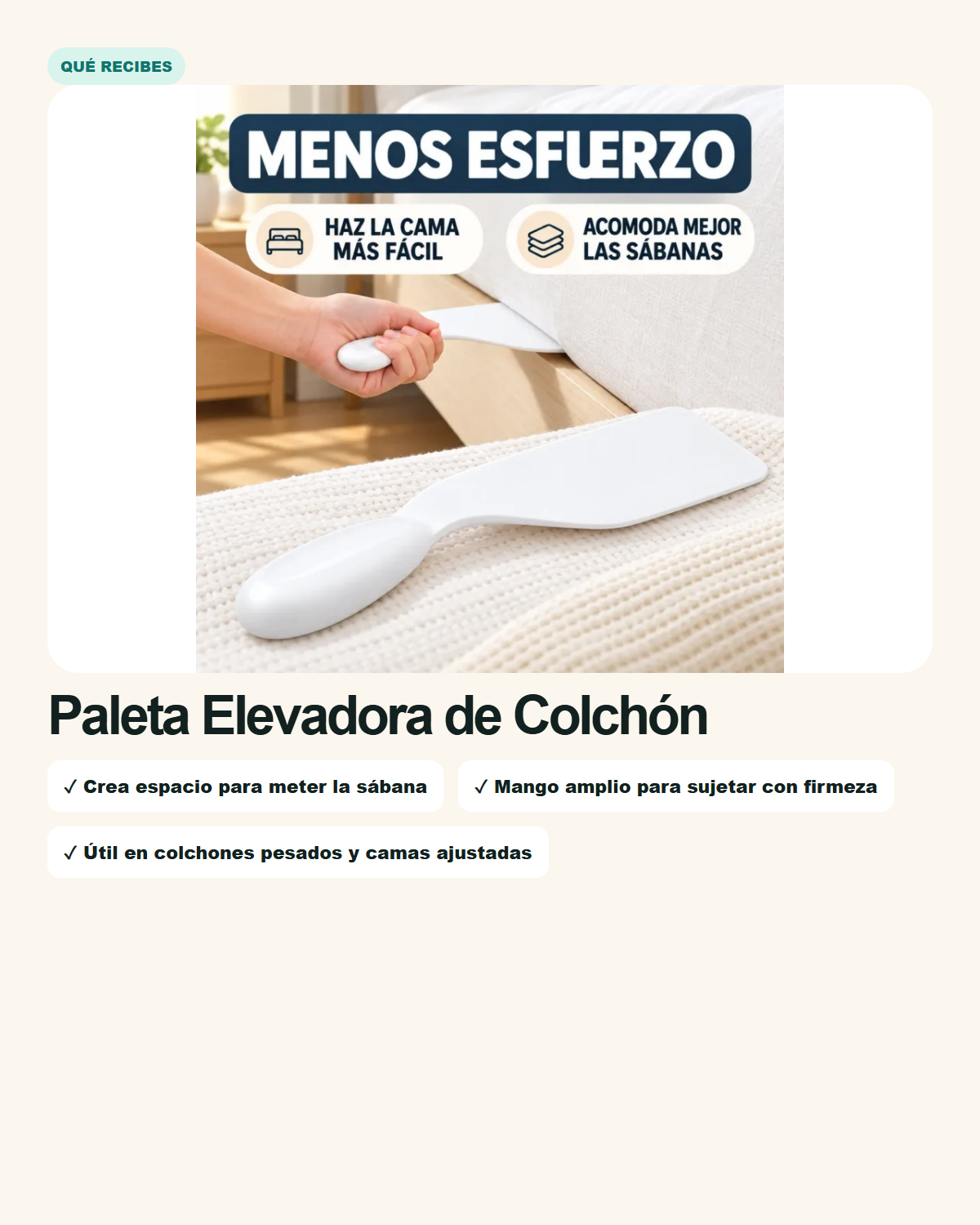 Paleta Elevadora de Colchón - imagen 2