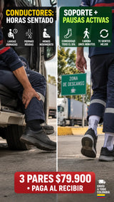 Pack de tres pares de medias de soporte - imagen 3