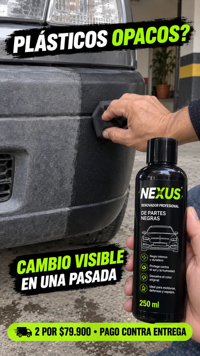 Restaurador NEXUS para plásticos exteriores del carro - imagen 1