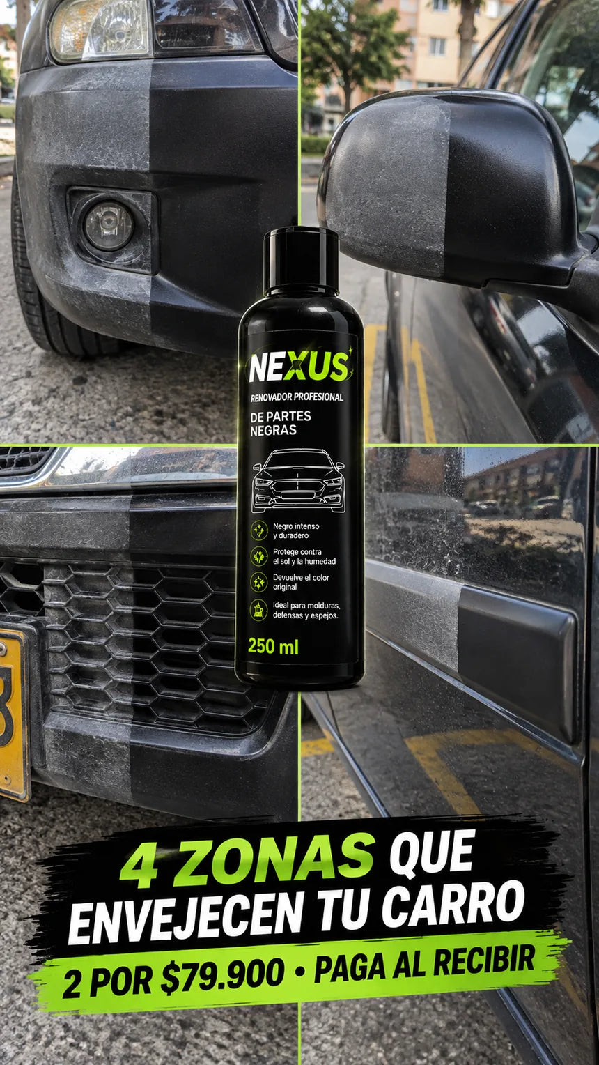 Restaurador NEXUS para plásticos exteriores del carro - imagen 3