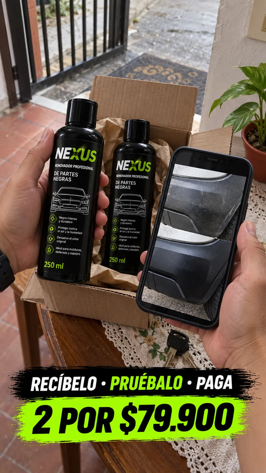 Restaurador NEXUS para plásticos exteriores del carro - imagen 5