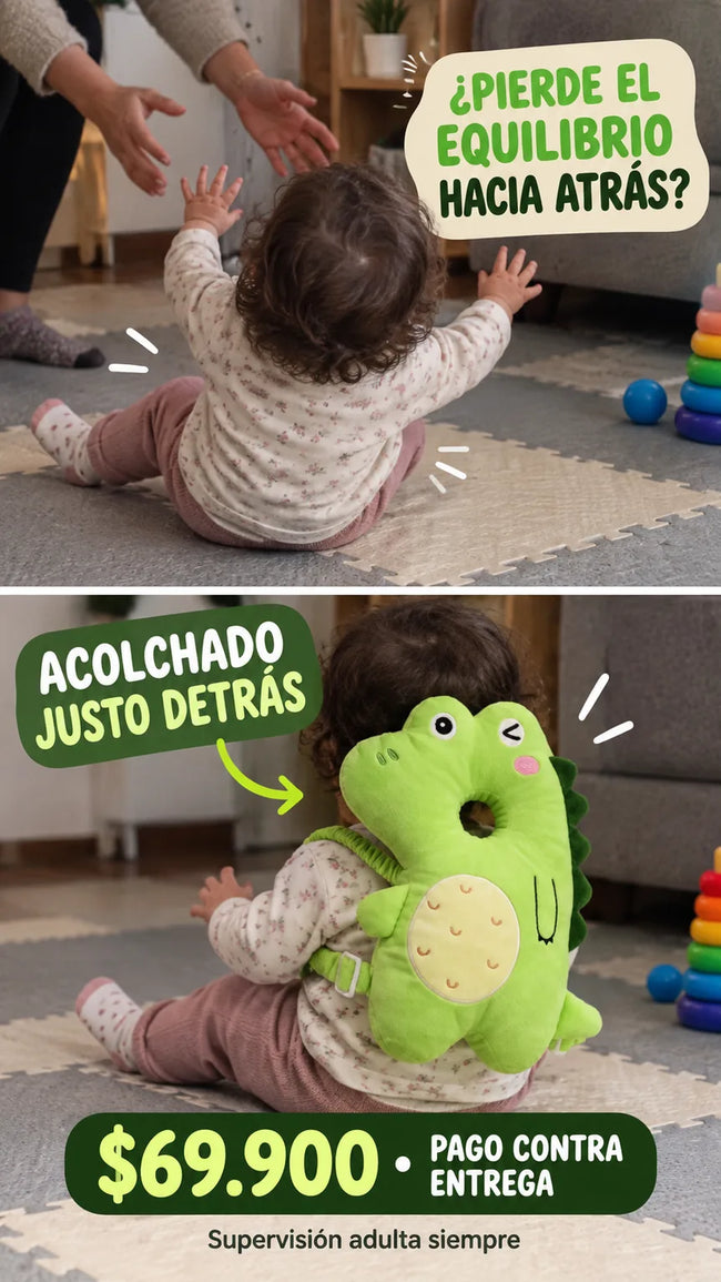 Cojín protector Salvapasitos para primeros pasos - imagen 1