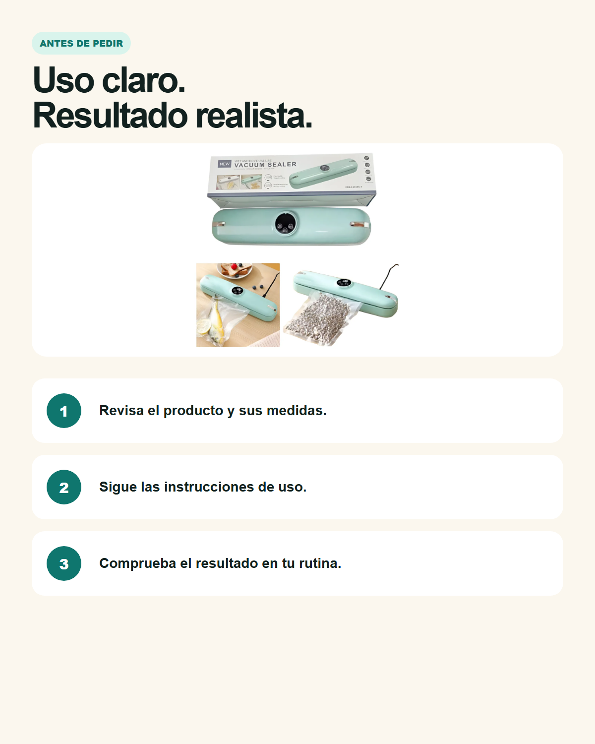 Selladora al Vacío Húmedo y Seco - imagen 4