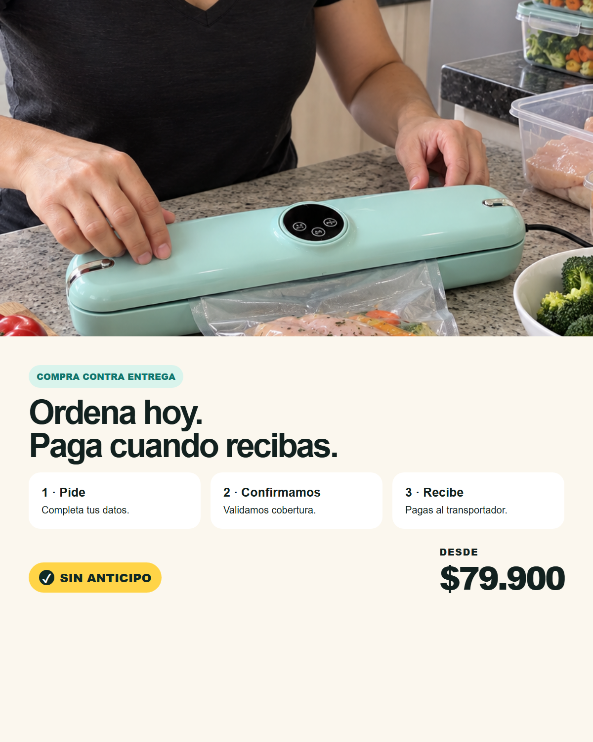 Selladora al Vacío Húmedo y Seco - imagen 5