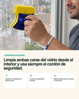 Limpiavidrios Magnético de Doble Cara - imagen 3